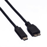 EAN 7611990131723 - ROLINE 11.02.9005 cable USB USB 3.2 Gen 1 (3.1 Gen 1) 0,5 m USB C Micro-USB B Negro imagen 2