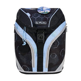 Herlitz Softlight Greenline Cyber Soccer Juego De Mochila Escolar Niño Poliéster Azul, Azul Oscuro