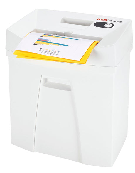 EAN 4026631053891 - HSM Pure 220 triturador de papel Corte en partículas 22,5 cm Blanco imagen 4