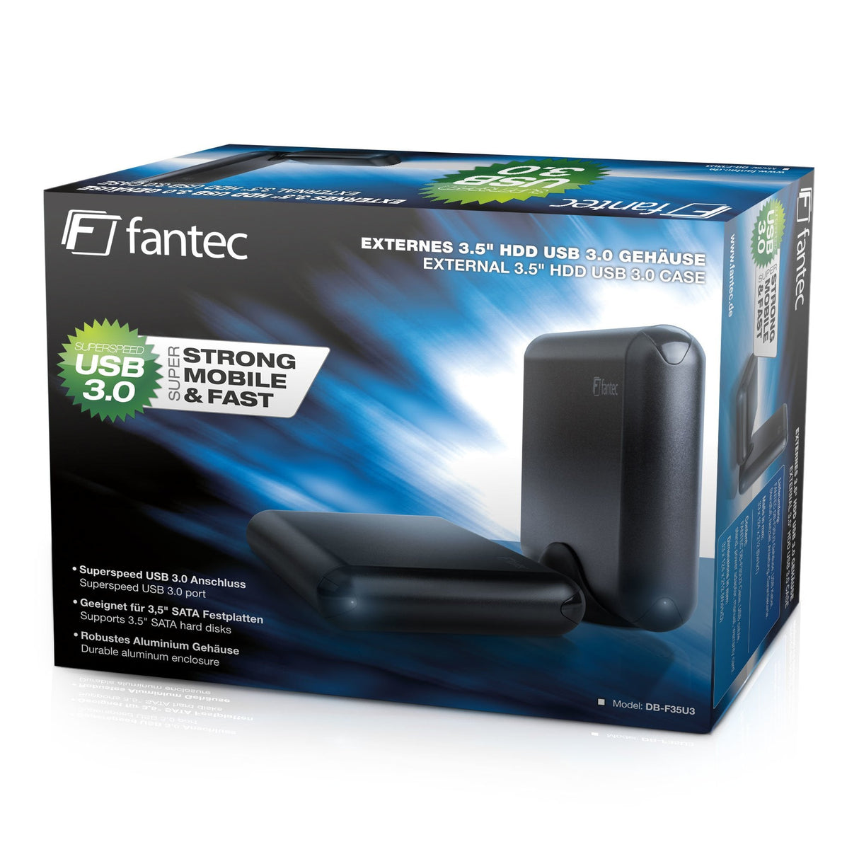 Fantec Db-F35u3 Caja Dico Duro