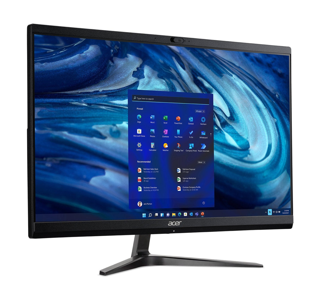 Aio Acer Veriton  Z2594g I3-1215u 8gb 256ssd 24"Fhd W11p