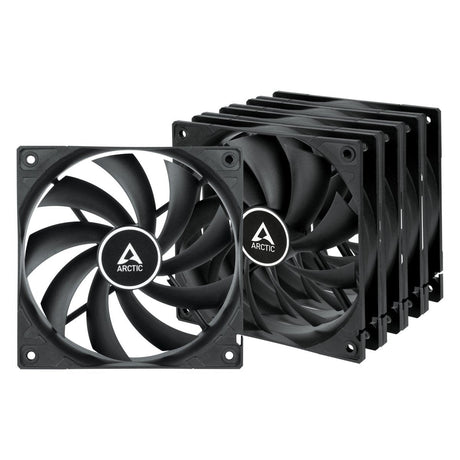 EAN 4895213703291 - ARCTIC F12 Carcasa del ordenador Ventilador 12 cm Negro 5 pieza(s) imagen 1