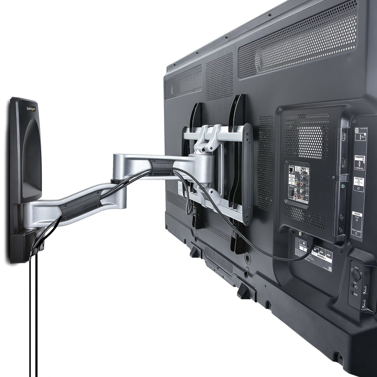 EAN 0065030897983 - StarTech.com TV-WALL-MOUNT-65FS soporte para TV 165,1 cm (65") Negro, Plata imagen 5