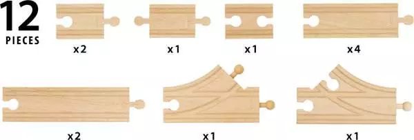 Brio World World Schisen Starter Order B, Bahn 63609900