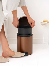 Brabantia Treteimer Newicon 5 L Warm Bronze