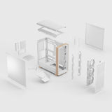 Caja Pc Fractal Design Summit Blanco Tiza Solid (Blanco Madera) Fd-C-Sum1a-01
