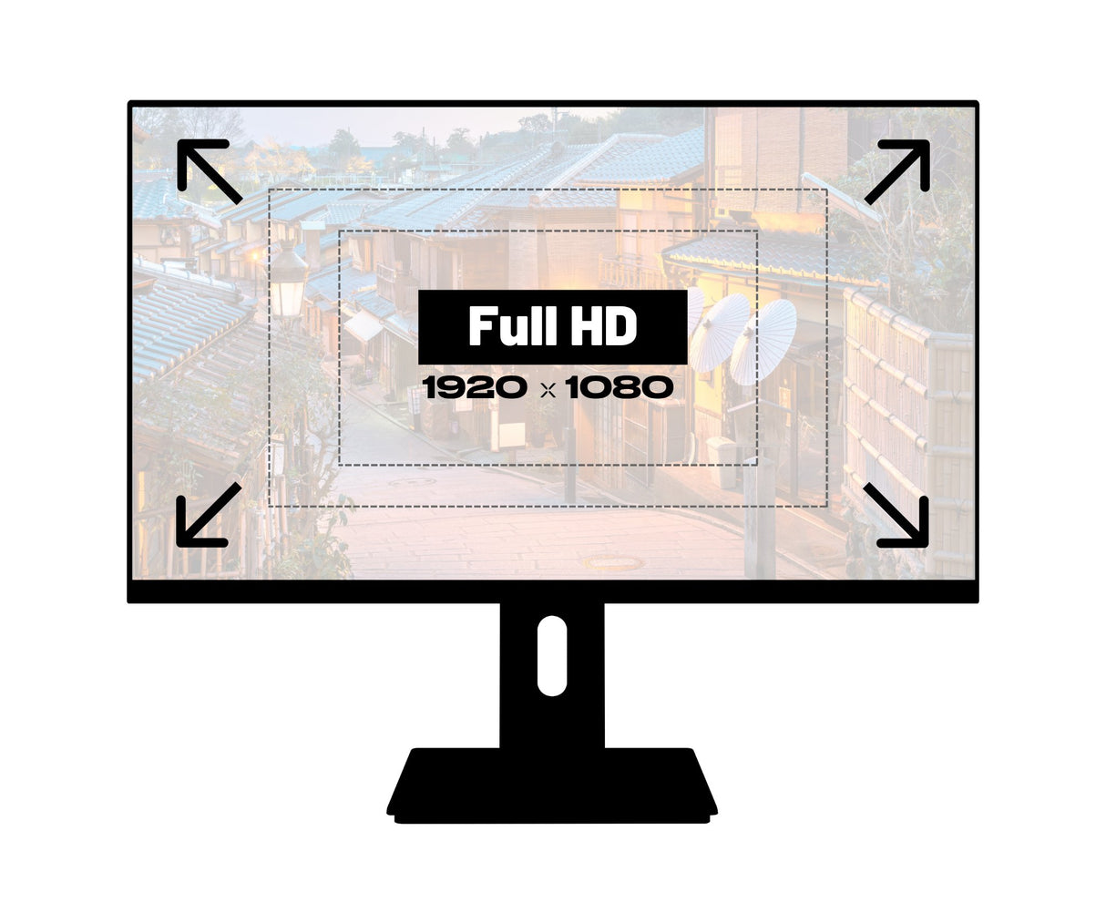 EAN 4589511171219 - JAPANNEXT JN-I215FLFHSP-C65W pantalla para PC 54,6 cm (21.5") 1920 x 1080 Pixeles Full HD LCD Negro imagen 4
