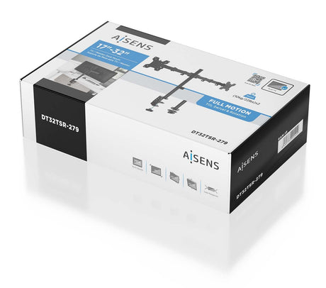 EAN 8435739901410 - AISENS DT32TSR-279 soporte para monitor 81,3 cm (32") Escritorio imagen 6
