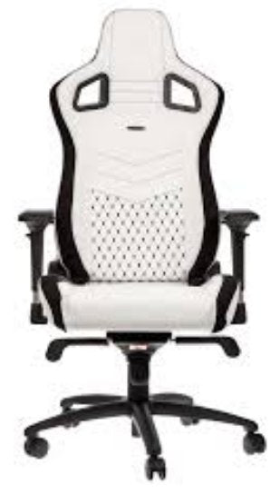 Noblechairs Epic Gaming Silla - Blanco Negro