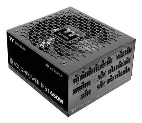 EAN 4711658546074 - Thermaltake Toughpower TF3 unidad de fuente de alimentación 1650 W 24-pin ATX ATX Negro imagen 1