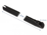 Delock Cableschlauch Neopren Flexibel Mit Reissverschluss 3 M X 100 Mm Schwarz