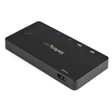 2 Port Usb C Kvm Switch - Hdmi Cpnt 4k 60hz W/ Usb Type C Cables     In
