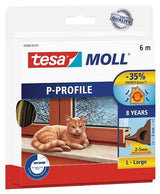 Tesa Cintas De Sellado P-Profil 9 Mm X 6 M Blanco