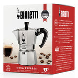 EAN 8006363011624 - Bialetti Moka Express Cafetera italiana 0,2 L Aluminio, Negro imagen 5