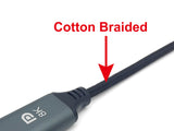 EAN 4015867228753 - Equip 133423 adaptador de cable de vídeo 3 m USB Tipo C Gris imagen 4