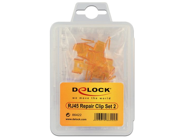 Delock Clip De Reparación Rj45  40 Piezas Set 2 - 86422
