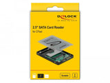 Delock 91750 Lector De Tarjetas 2.5" Sata Para Tarjetas De Memoria Cfast