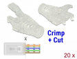 EAN 4043619864553 - DeLOCK 86455 conector RJ-45 Transparente imagen 1