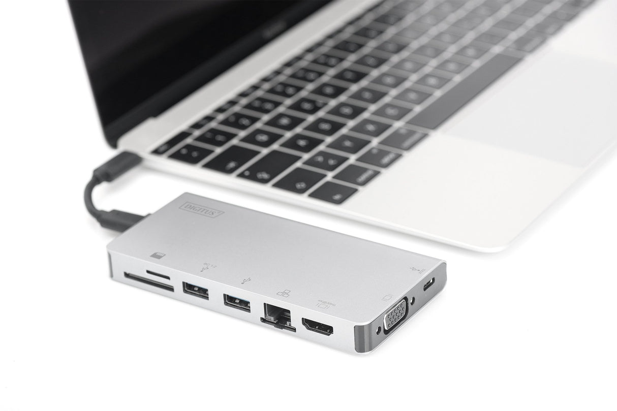 EAN 4016032450443 - Digitus DA-70866 base para portátil y replicador de puertos Alámbrico USB 3.2 Gen 2 (3.1 Gen 2) Type-C Pl imagen 10