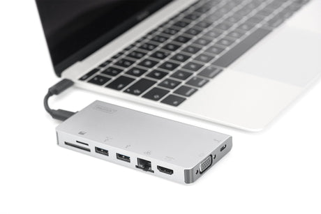 EAN 4016032450443 - Digitus DA-70866 base para portátil y replicador de puertos Alámbrico USB 3.2 Gen 2 (3.1 Gen 2) Type-C Pl imagen 10
