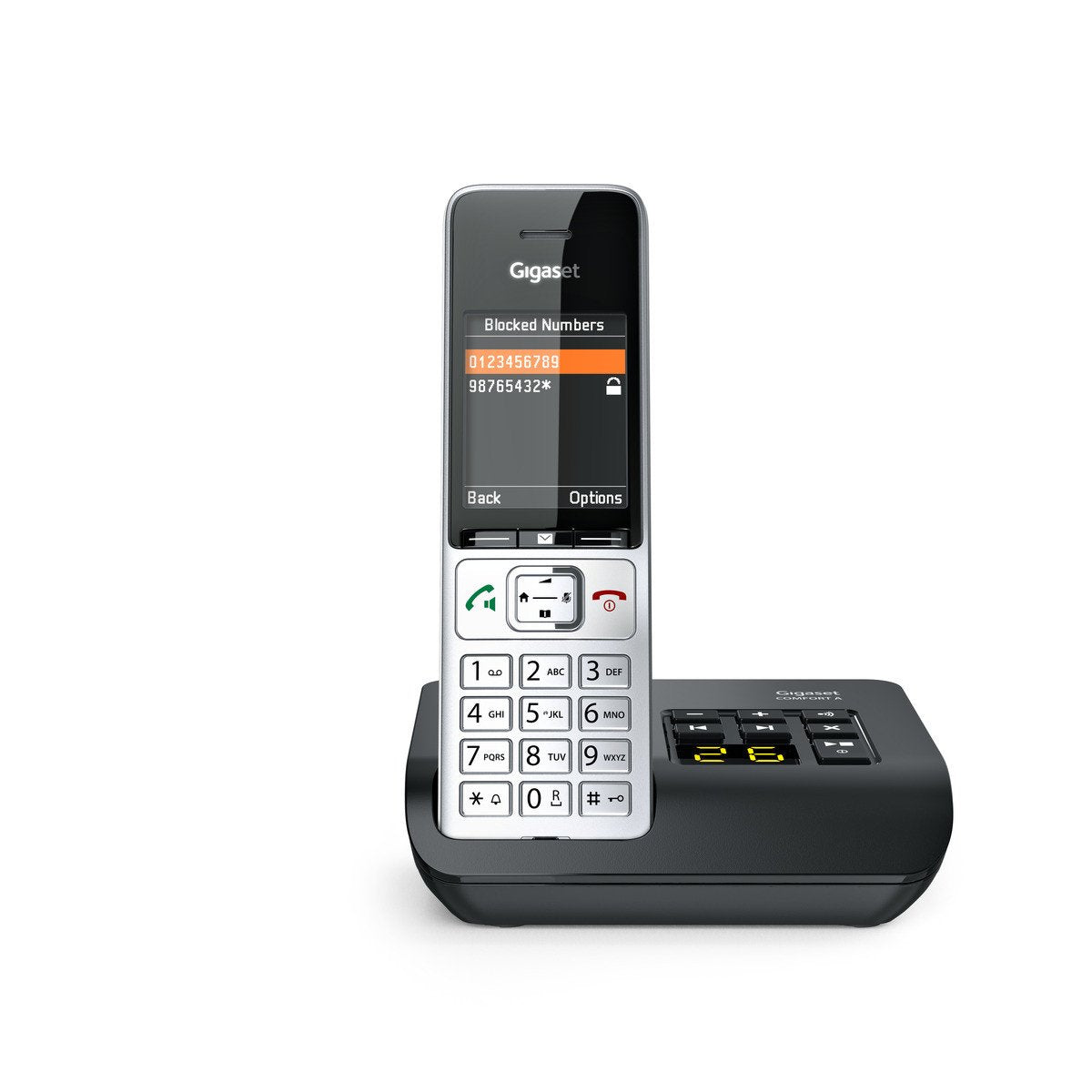 Gigaset Comfort 500a Plata Negro