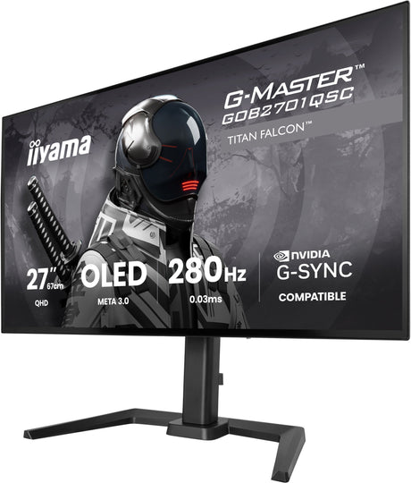 EAN 4948570127948 - iiyama G-MASTER GOB2701QSC-B1 pantalla para PC 68,6 cm (27") 2560 x 1440 Pixeles Negro imagen 6