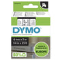 EAN 5411313436106 - DYMO D1 Standard - Black on Transparent - 6mm cinta para impresora de etiquetas Negro sobre transparente imagen 1