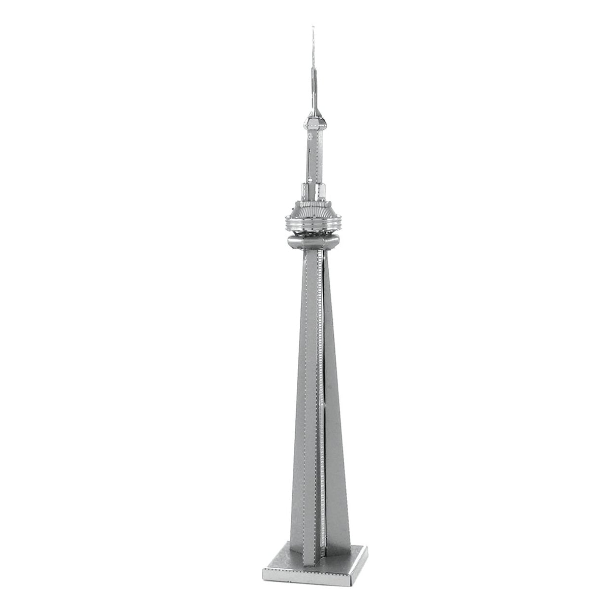 Maqueta 3d Metal Fascinations Cn Tower Toronto Montaje Sin Pegamento Ni Soldadura Maquetas 3d