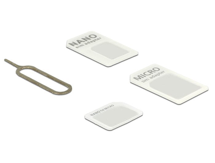 Delock 20650 Kit Adaptador Para Tarjetas Sim 4 En 1