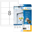EAN 4008705045759 - HERMA 4575 etiqueta autoadhesiva Desmontable Blanco 160 pieza(s) imagen 1