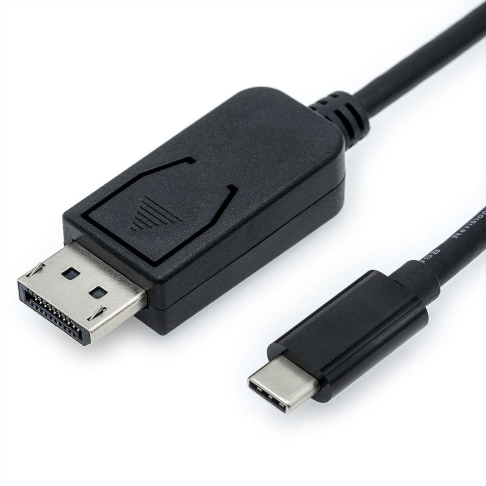 Value Usb Typ C - Displayport Adaptercable, V1.2, St St, 2 M