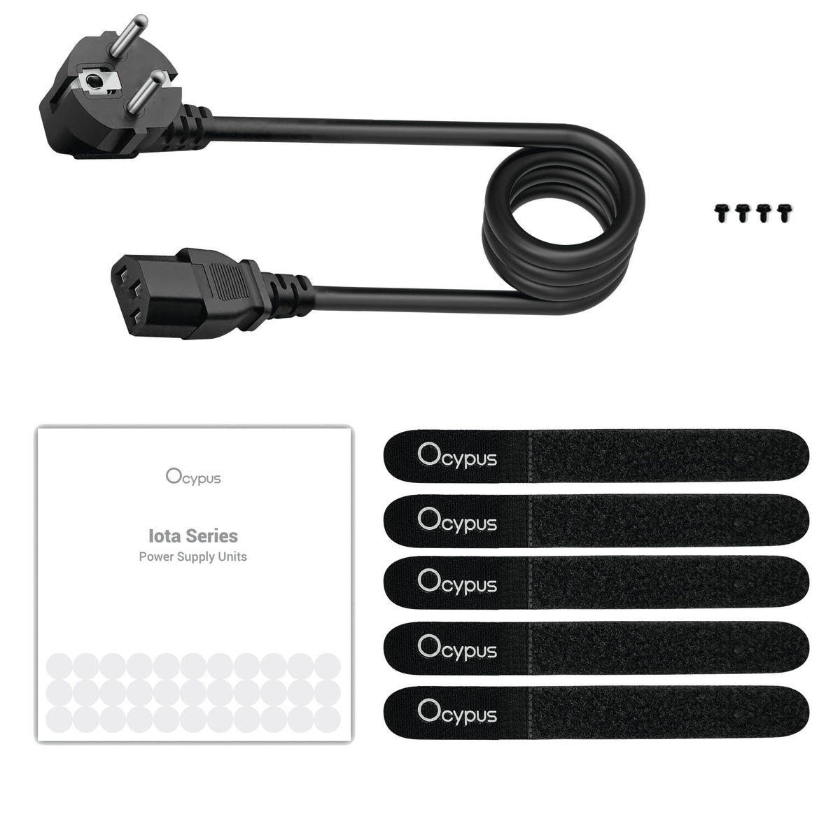 Ocypus Iota P1000 Negro (Negro, 1x 12-Pin High Power Gpu, 3x Pcie, Gestión De Cables, 1000 Watt) Iota-P1000-G1ffbk024x-Eu