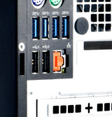 Bloqueador Smartkeeper Basic "Puerto Rj45" Naranja 12 Piezas.