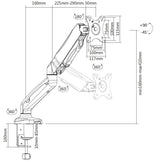 Equip Soporte De Mesa 1 Monitor 17"-32" Lcd Vesa F. 1 Resorte De Gas