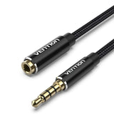 EAN 6922794765702 - Vention BHCBJ cable de audio 5 m 3,5mm Negro imagen 1