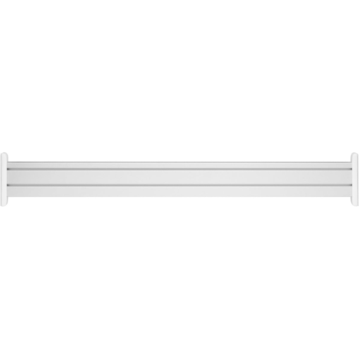 Inline® Slatwall Table Mount, Panel Aluminium 1m Incl. 2 Pillars, 0.43m