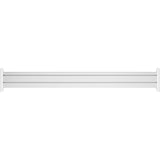Inline® Slatwall Table Mount, Panel Aluminium 1m Incl. 2 Pillars, 0.43m