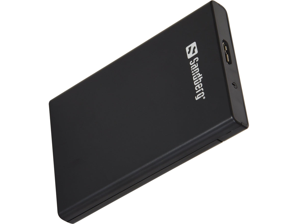 EAN 5705730133893 - Sandberg 133-89 caja para disco duro externo Carcasa de disco duro/SSD Negro 2.5" imagen 1