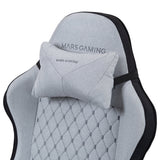 EAN 8435693112945 - Mars Gaming MGCXFSB silla para videojuegos Silla para videojuegos de PC Asiento acolchado Negro, Gris imagen 7