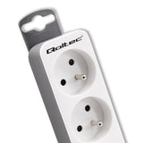 EAN 5901878502885 - Qoltec 50288 base múltiple 1,8 m 4 salidas AC Interior Blanco imagen 5