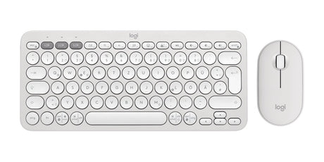 EAN 5099206115767 - Logitech 920-012204 teclado Ratón incluido Universal RF Wireless + Bluetooth QWERTZ Alemán Blanco imagen 5