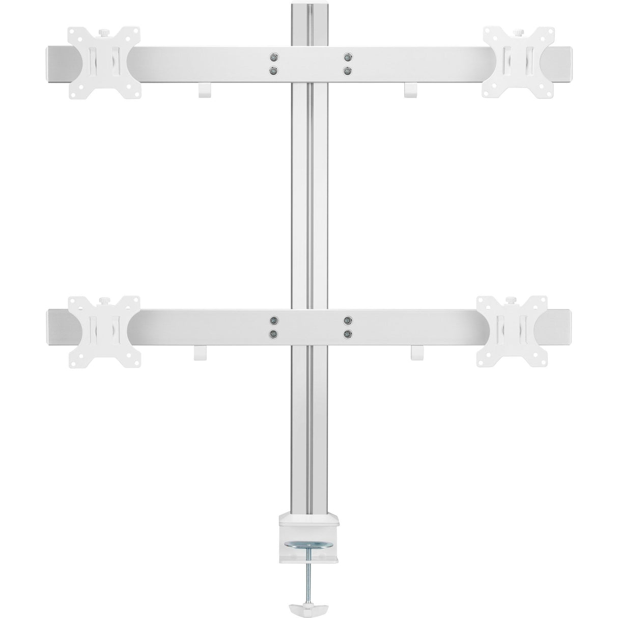 Soporte De Escritorio Para Monitor De Aluminio Inline Para 4 Monitores De Hasta 32", 8 Kg