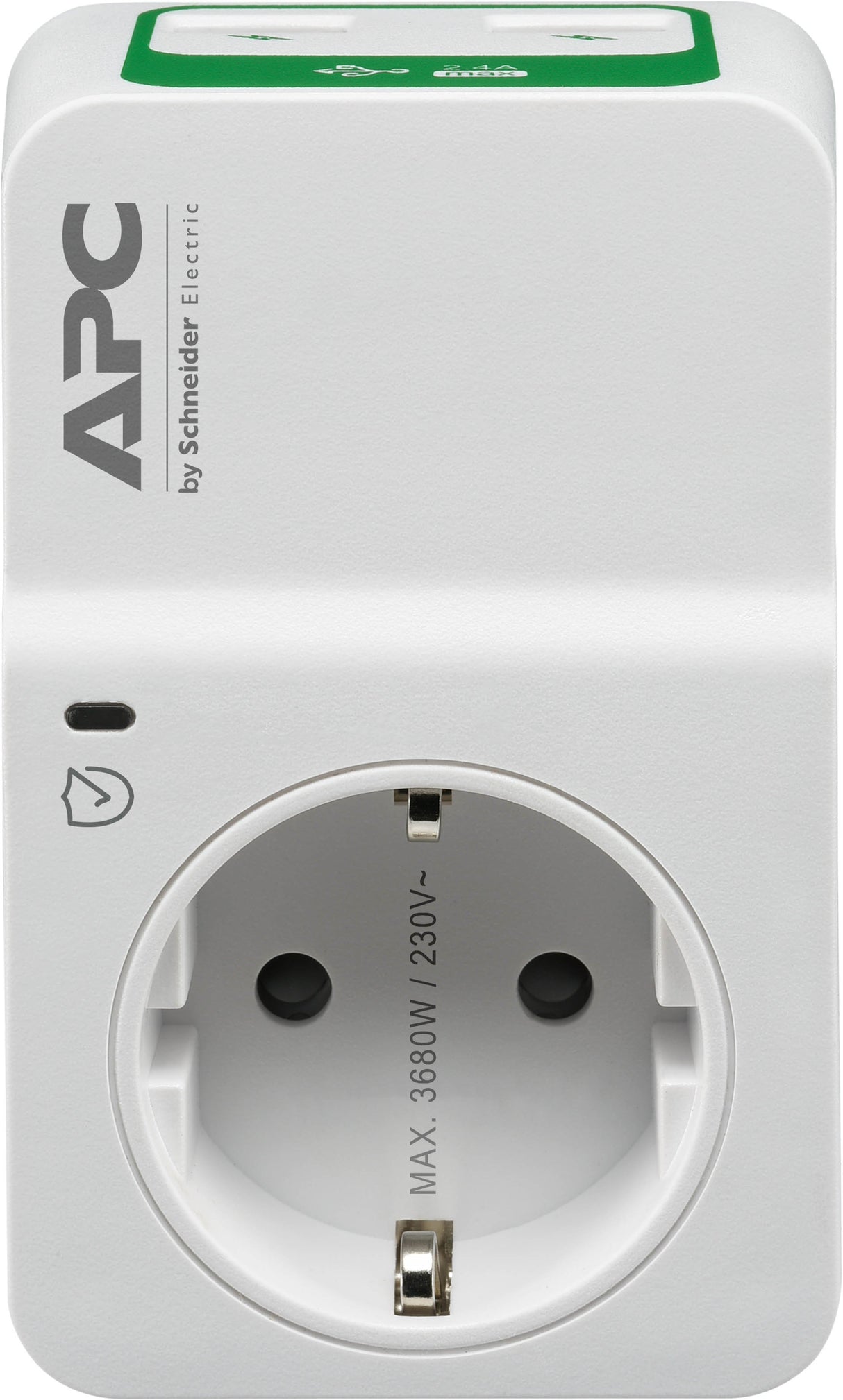 EAN 0731304334750 - APC PM1WU2-GR limitador de tensión Blanco 1 salidas AC 230 V imagen 2