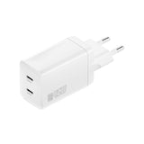 Cargador 4smarts Pdplug Dual 45w Gan 2c Blanco