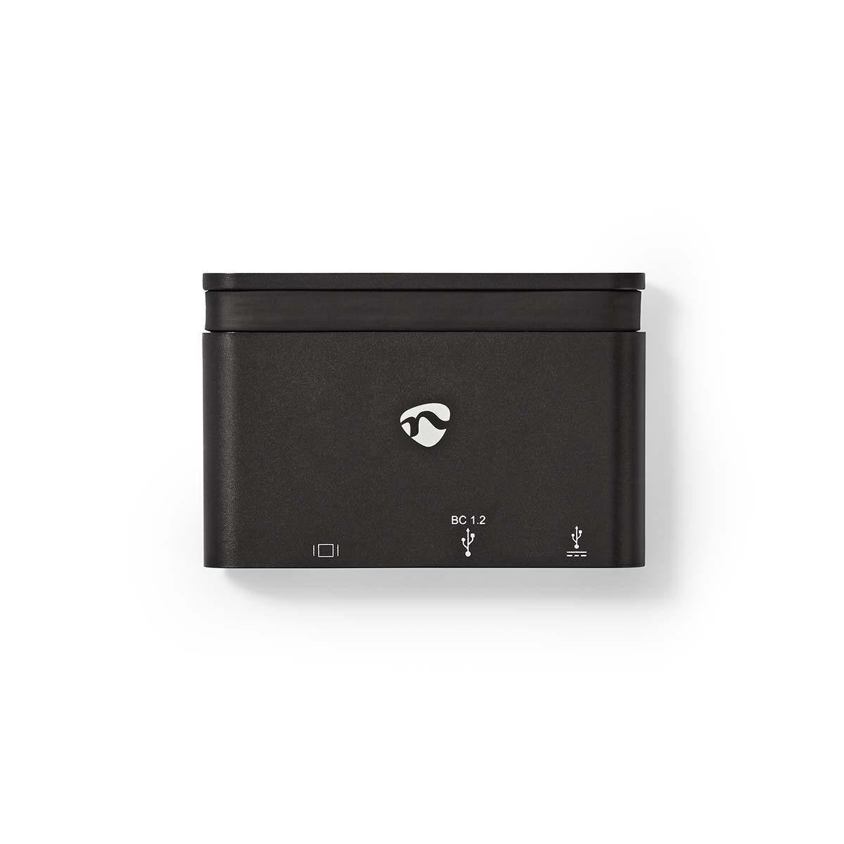 Nedis Tcarf220bk Base Para Portátil Y Replicador De Puertos Usb 3.2 Gen 1 (3.1 Gen 1) Type-C Negro