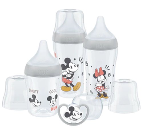 Nuk Perfect Match Disney Mickey Raton Set, Gris