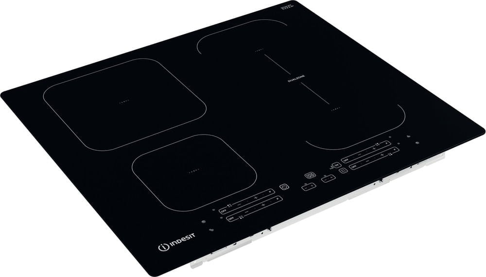 Indesit Ib 65b60 Ne Negro Integrado 59 Cm Con Placa De Inducción 4 Zona(S)