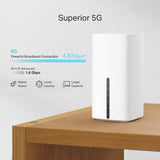 Router 5g Wifi 6 Dualband Tp-Link Archer Nx210 Ax1800 1201mbps (5 Ghz) + 574 Mbps (2.4 Ghz) Easymesh