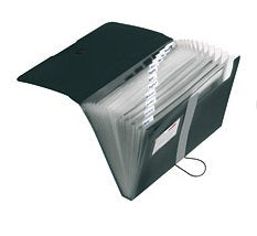 Herlitz 11208394 Carpeta Negro