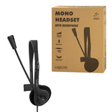 Logilink Hs0054 - Headset - On-Ear - Con Cable